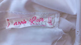 Vintage 70s Wedding Dress Boho Classy Elegant Long Maxi White Broderie UK 8 - Vintage Attic